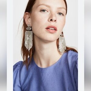 Deepa Gurnani ‘Jody’ beaded statement earrings
